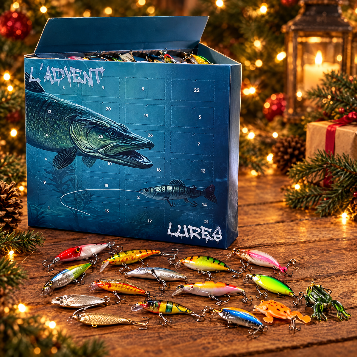 Adventskalender kunstaas