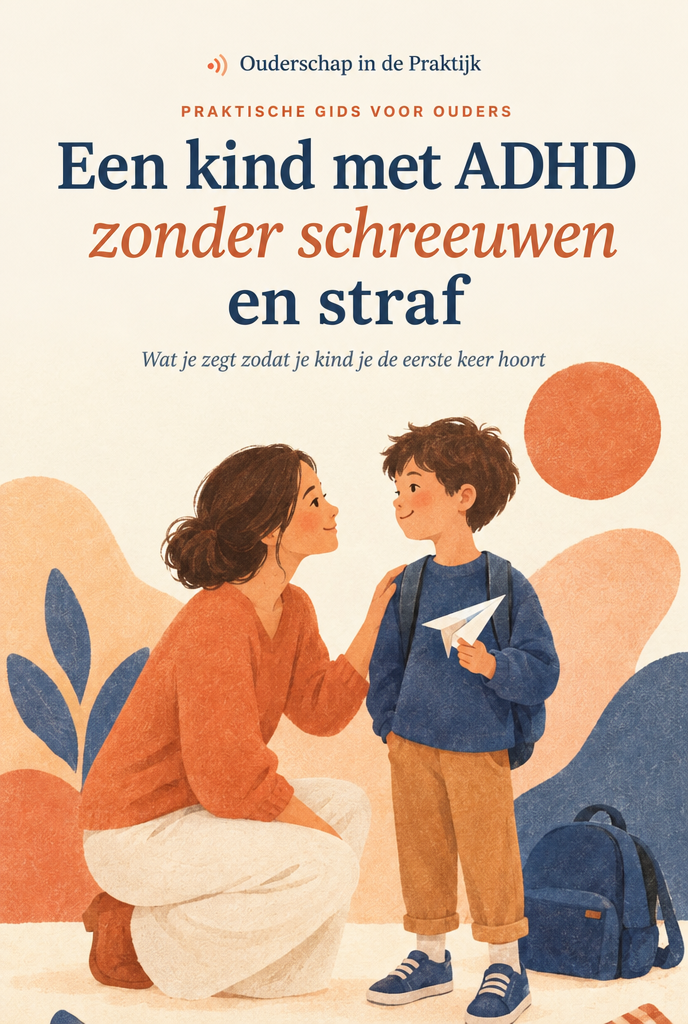 Een kind met ADHD zonder schreeuwen en straf