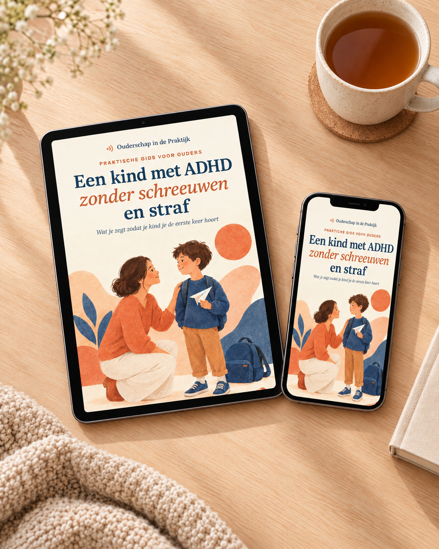 Een kind met ADHD zonder schreeuwen en straf