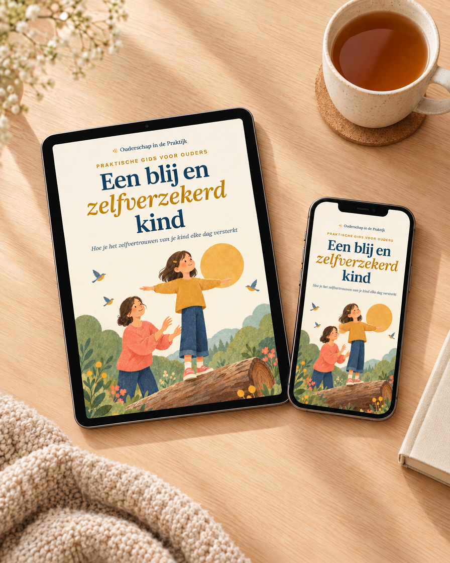 Een blij en zelfverzekerd kind